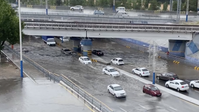 Видео: Ташкент затопило. Бездумное строительство дорог снова привело к потопу Ливневая канализация в Ташкенте снова не справилась с кратковременным ливнем. Ждем, кого на этот раз хокимият назначит виноватым. Ранее вину за подтопление улиц власти города переходили на жителей, которые замусорили арыки.
