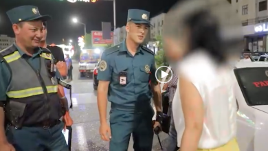 Пьяная пассажирка такси устроила дебош в Карши - видео Пьяная пассажирка такси устроила дебош в Карши - видео