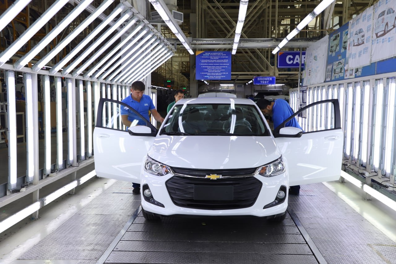 Первый Chevrolet Onix собрали на UzAuto Motors