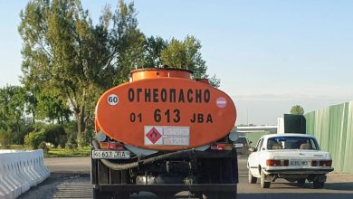 Экспорт бензина из Узбекистана запрещен Бензовоз в Узбекистане