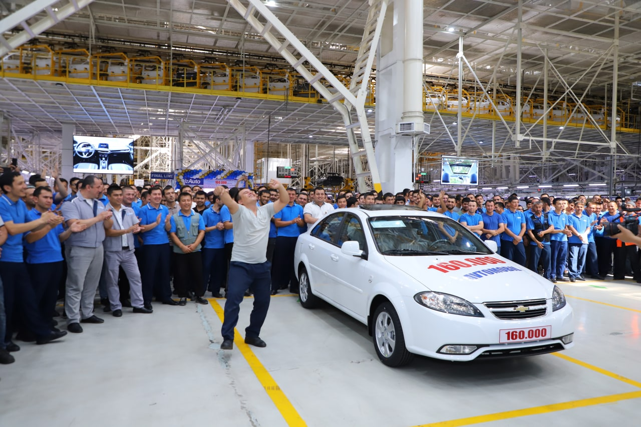 UzAuto Motors поставил новый рекорд производства - 1
