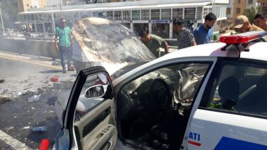 Автомобиль ГАИ сгорел в Ташкенте Патрульная машина ГАИ сгорела в Ташкенте