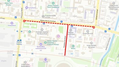 Дороги в центре Ташкента закроют из-за кинофестиваля