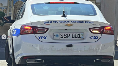 Спецномера для автомобилей ШОС в Самарканде