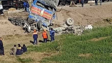 Тепловоз протаранил грузовик и сошел срельсов Тепловоз протаранил грузовик и сошел срельсов