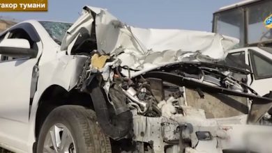 В Джизаке Кобальт врезался в прицеп трактора