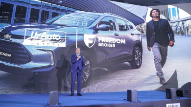 Объявлены цены на IPO UzAuto Motors Генеральнй директор UzAuto Motors Бо Инге Андерссон выступает на презентации IPO