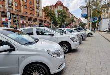 Парковка на улице Тараса Шевченко