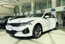 Kia K5 комплектации Luxe в автосалоне в Ташкенте
