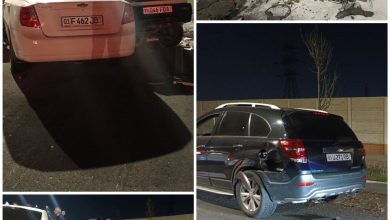 5 машин столкнулись в Сергели