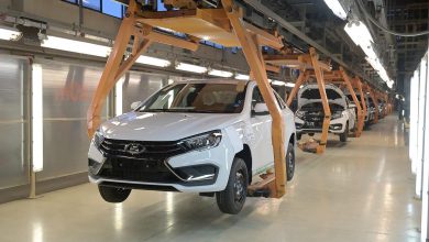 Lada Vesta NG на конвейере в Тольятти