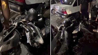 Мотоциклист разбился в Ташкенте