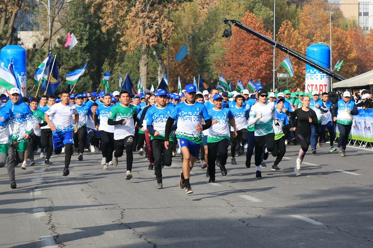 Из-за забега Yangi Nafas закрою часть центральных улиц Ташкента