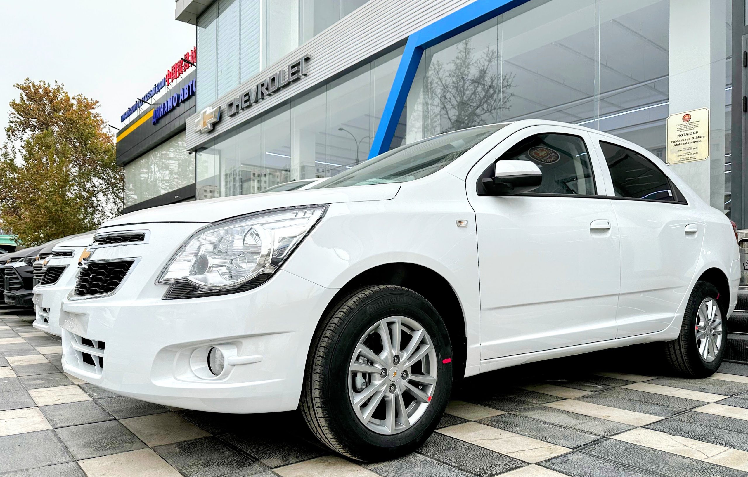 Chevrolet Cobalt Style AT Plus в автосалоне в Ташкенте