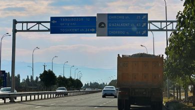 По дороге в Чимган открылся новый тоннель