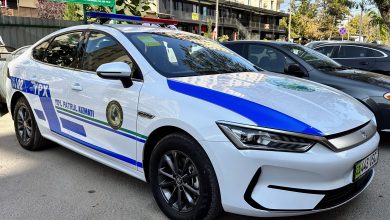 ГАИ Юнусабад снова открыто BYD в ДПС Узбекистана