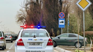 За дорожное хулиганство лишат прав на 2 года Автомобиль ППС в Ташкенте