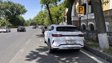 В Ташкенте разметили первые платные парковки