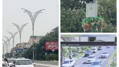В Бухаре установили камеры на пешеходных переходах