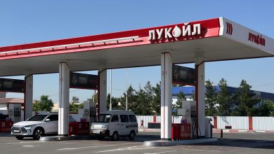 АЗС Лукойл в Ташкенте