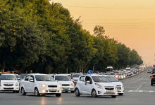 Дорога в Ташкенте