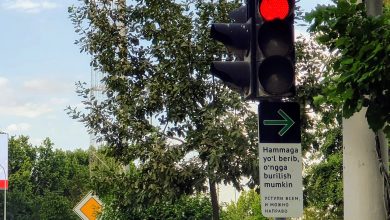 уступи всем и можно право табличка на светофорах ташкент