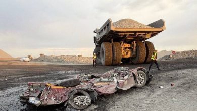 Белаз переехал пикап Isuzu - 9