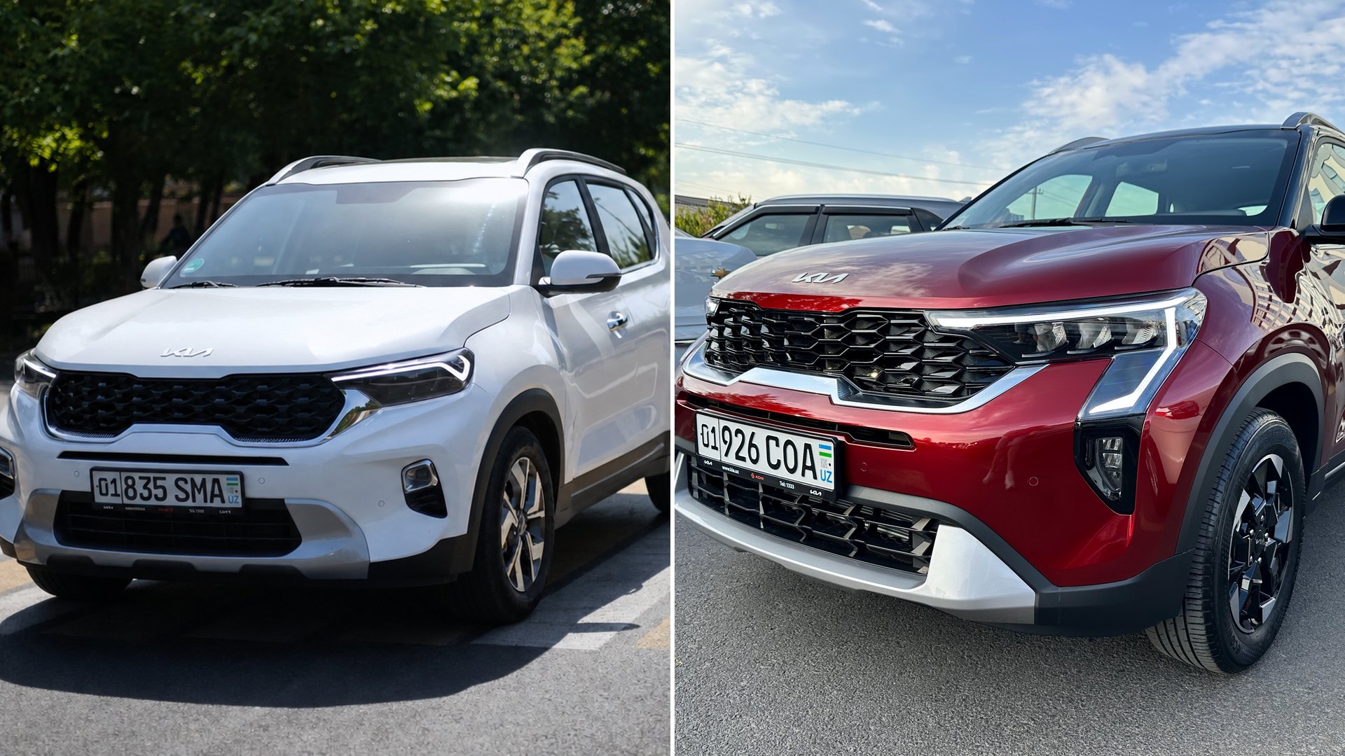 Kia Sonet Prestige и Kia Sonet Prime