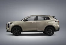 Бронзовый Changan CS55 Plus FL сбоку