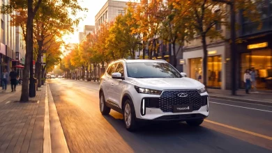 Chery начала продажи нового кроссовера в Узбекистане - 1 Chery Tiggo 4 Pro, вид спереди