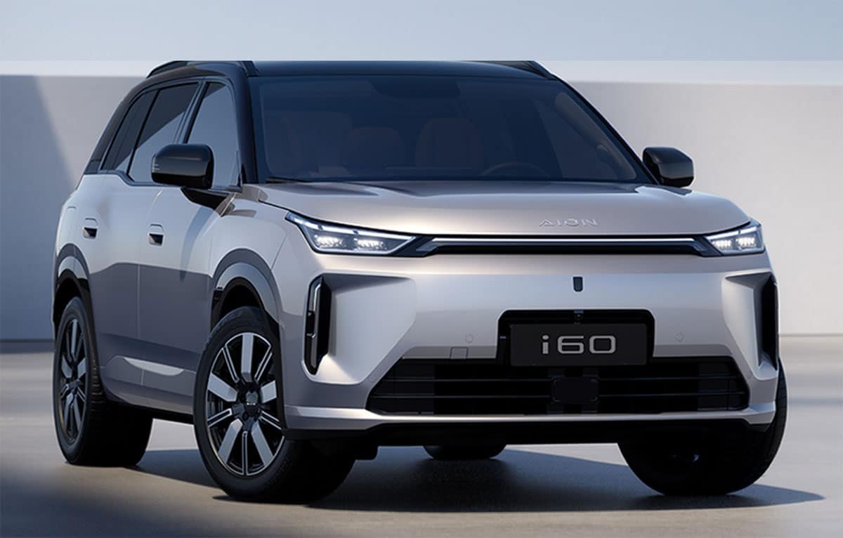 GAC Aion i60 narxi Oʻzbekistonda: 2027-yil modeli, elektr va gibrid, yurish masofasi, kamchiliklari - 2 GAC Aion i60 oldidan