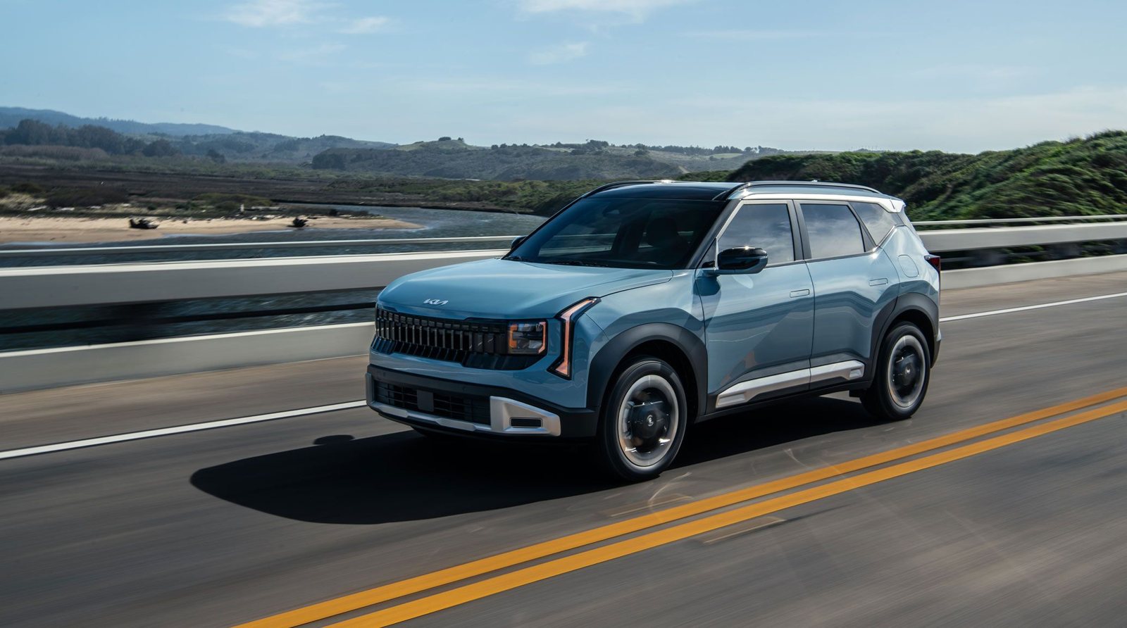 Новый Kia Seltos в Узбекистане - 20 Новый Kia Seltos на горной дороге