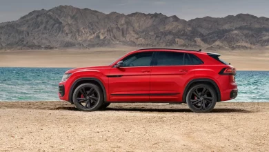 Volkswagen Teramont X в Узбекистане: цена, комплектация и технические характеристики - 1 Volkswagen Teramont X с черной крышей и черными 21-дюймовыми дисками